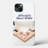 Wife Photo gray  Case-Mate iPhoneケース (裏面)