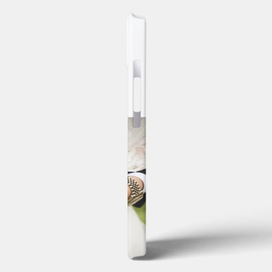 Wife Photo purple iPhone Case Case-Mate iPhoneケース (裏面 / 左)