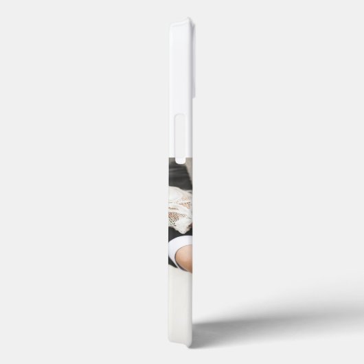 Wife Photo purple iPhone Case Case-Mate iPhoneケース (裏面 / 右)