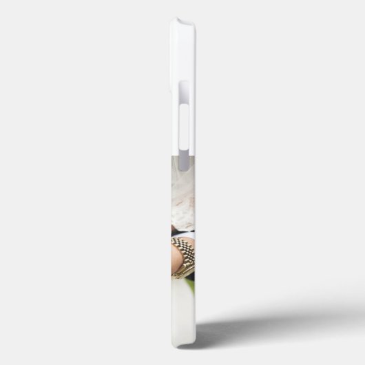 Wife Photo sky blue iPhone Case Case-Mate iPhoneケース (裏面 / 左)