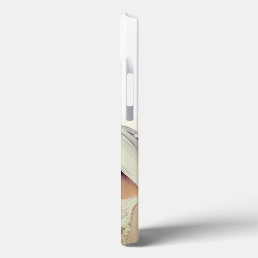 Wife Photo sky blue iPhone Case Case-Mate iPhoneケース (裏面 / 左)