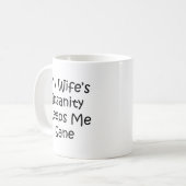 Wifesの精神異常 コーヒーマグカップ (正面左)