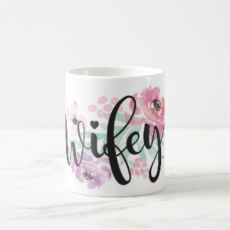 Wifeyのマグの結婚式の夫人があるGift花嫁のコップの花嫁 コーヒーマグカップ