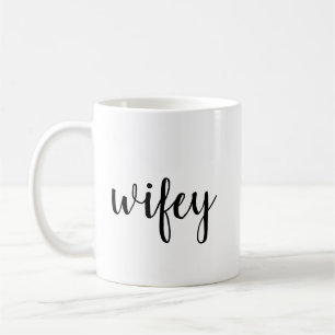 Wifeyのマグ コーヒーマグカップ