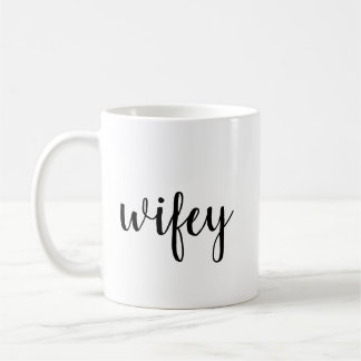 Wifeyのマグ コーヒーマグカップ