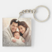 WIFEY花嫁と新結婚婚の妻のためのキーチェーン キーホルダー (裏面)