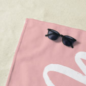 Wifey -お洒落花嫁の書道 ビーチタオル (インサイチュ)