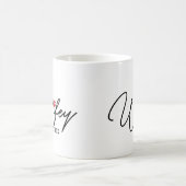 Wifey オリジナルデザイン コーヒーマグカップ (中央)