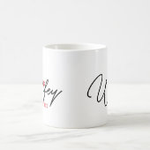Wifey オリジナルデザイン コーヒーマグカップ (中央)