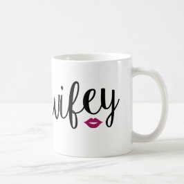 Wifey コーヒーマグカップ