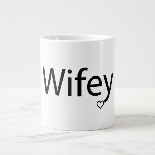 Wifey -ジャンボマグ ジャンボコーヒーマグカップ