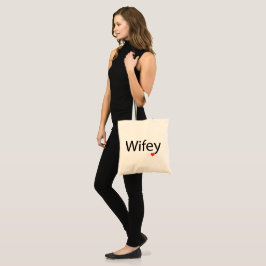 Wifey – 予算トート トートバッグ