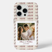 Wifey and Hubby Matching Personalized Phone Cases Case-Mate iPhoneケース (裏面)