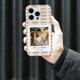 Wifey and Hubby Matching Personalized Phone Cases iPhone 15 Proケース