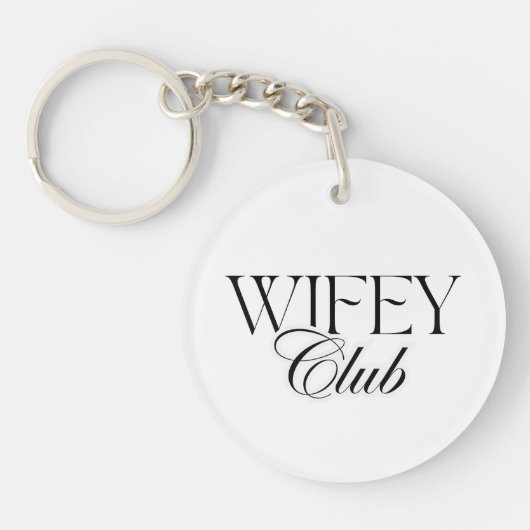 Wifey Club Key Ring キーホルダー (正面)