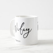 Wifey Coffee Cup コーヒーマグカップ (正面左)