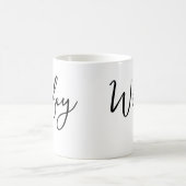 Wifey Coffee Cup コーヒーマグカップ (中央)