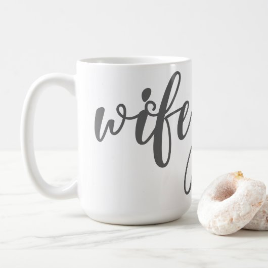 Wifey Coffee Mug コーヒーマグカップ (ドーナツ)