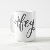 Wifey Coffee Mug コーヒーマグカップ (正面左)