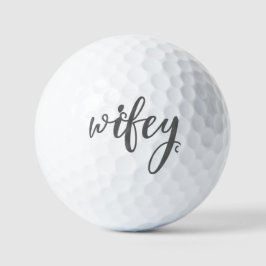 Wifey Golf Balls ゴルフボール