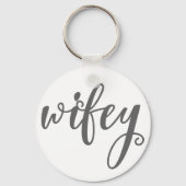 Wifey Keychain キーホルダー (裏面)