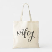 Wifey Tote Bag トートバッグ (裏面)
