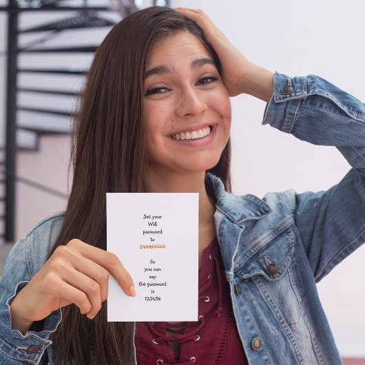 Wifiおもしろいパスワードアイディア引用文ジョークのユーモア シーズンカード