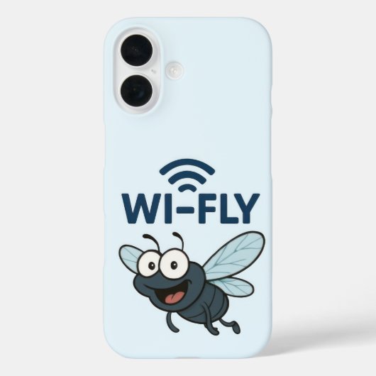 Wifiおもしろい電話ケース Case-Mate iPhoneケース (裏面)