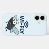 Wifiおもしろい電話ケース Case-Mate iPhoneケース (裏面 (横))