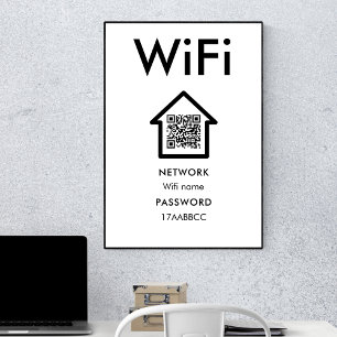 Wifiに接続 スキャンしてGuest Roomに接続 ポスター