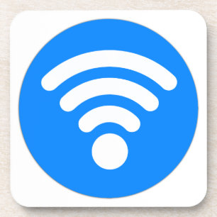 Wifiの記号 コースター