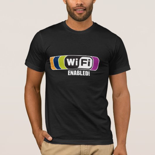 WiFiは可能になりました! Tシャツ (正面)