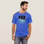WiFiより波が好き ビーチバケーションTシャツ Tシャツ (正面フル)