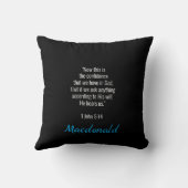 WIFIカスタムクリスチャンより良い祈りの言葉 クッション (裏面)