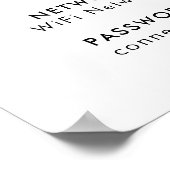 WiFiコードは何ですか？｜QRコードでスキャンして接続 ポスター (角)