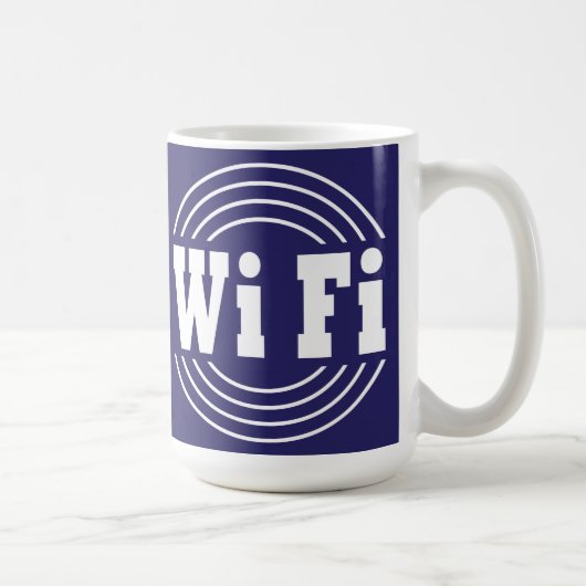 wifiサイン コーヒーマグカップ (右)
