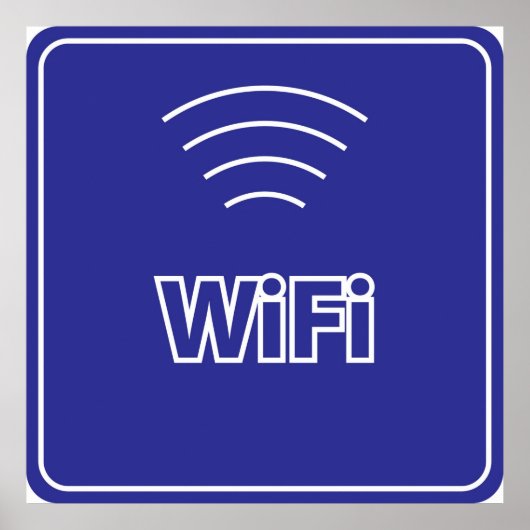 WiFiサイン ポスター (正面)