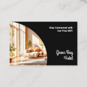 Wifiネットワークパスワードゲスト 名刺 (正面)