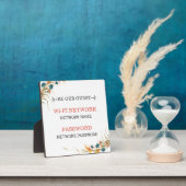 WiFiネットワークプラーク フォトプラーク (インサイチュ)