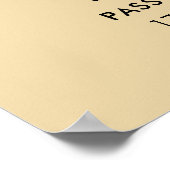 WiFiネットワーク接続のスキャンQRコードのミニマリスト ポスター (角)