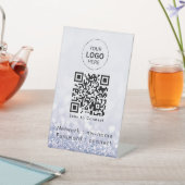 WiFiネットワーク | QRコードをスキャンしてインターネットに接続 台座サイン (インサイチュ)