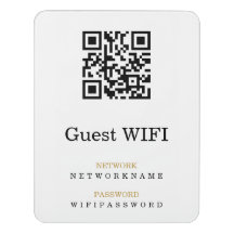 WifiパスワードとネットワークパーソナライズされたQRコード