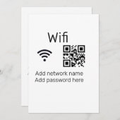 Wifiパスワードの署名を追加Q Rコードはこちら詳細 シーズンカード (正面/裏面)
