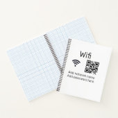 Wifiパスワードの署名を追加Q Rコードはこちら詳細 ノートブック (内部)