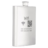 Wifiパスワードの署名を追加Q Rコードはこちら詳細 フラスク (右)