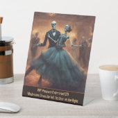 WiFiパスワードハロウィンダンスパーティー 台座サイン (インサイチュ)