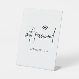 Wifiパスワードフリー定位台座標識 台座サイン