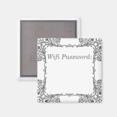 Wifiパスワードマグネット マグネット (正面/裏面)