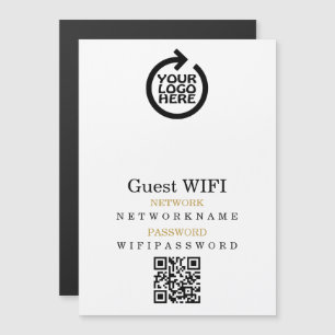 WifiパスワードロゴネットワークパーソナライズされたQRコード