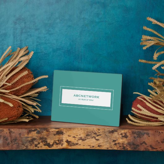 Wifiパスワード署名ツール フォトプラーク (側面)